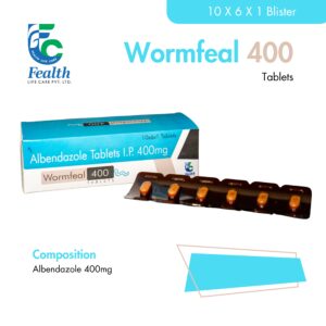 Wormfeal 400mg Tablets